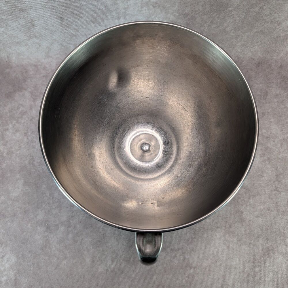 Kitchen Aid Stainless Steel Bowl 5 Quart Stand Mixer KSM150 Parts/repair DING - Picture 3 of 6